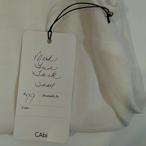 Cabi Mesh Trim Tank size small - Picture 5 of 8